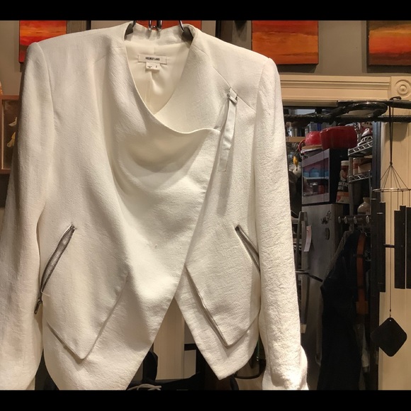 Cropped helmet Lang jacket - Picture 2 of 3